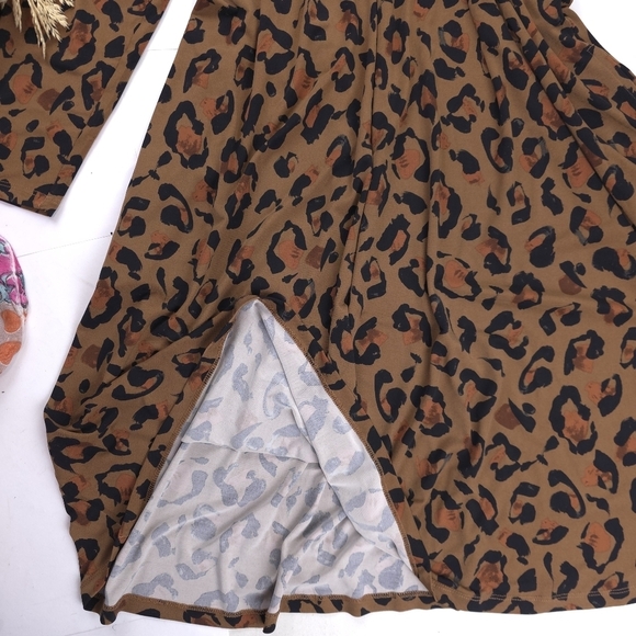 Susan Graver Lepoard Print 2XP Dress - Picture 10 of 10
